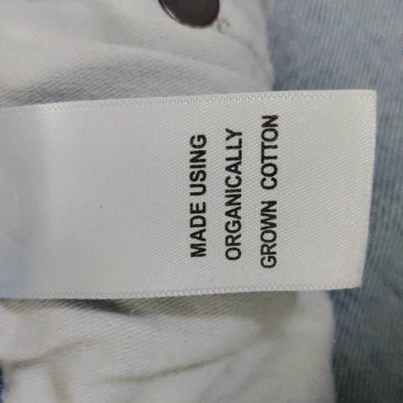 01138 Agolde Los Angeles distressed button front high rise jeans 26 - Picture 13 of 13